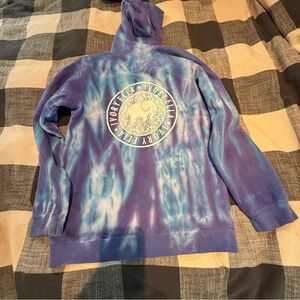 Ivory Ella Tie-Dye Hoodie~Small
